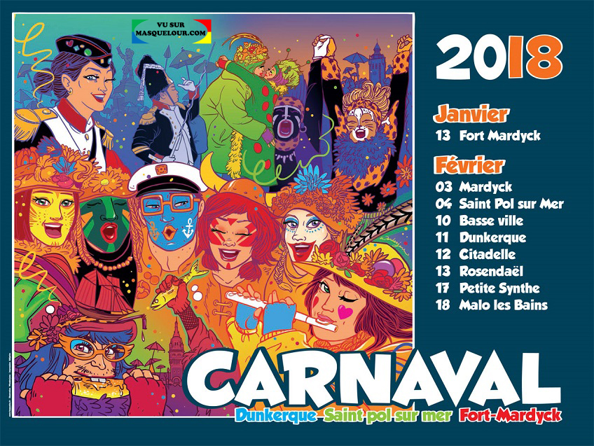 Affiche carnaval 2018 H